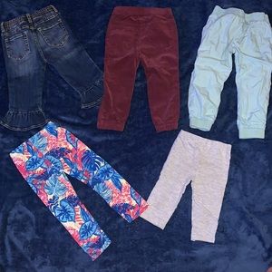 2T-3T pants bundle. Jeans brand new!